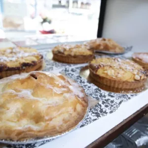 Freshly baked pies - the food shop